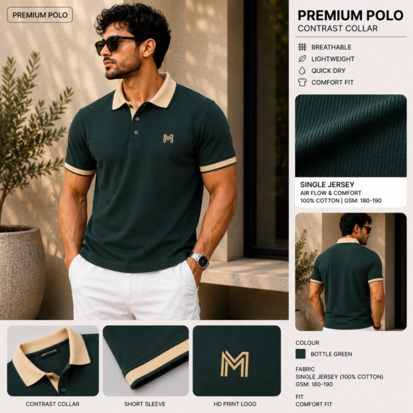 Premium Cotton Polo Shirt