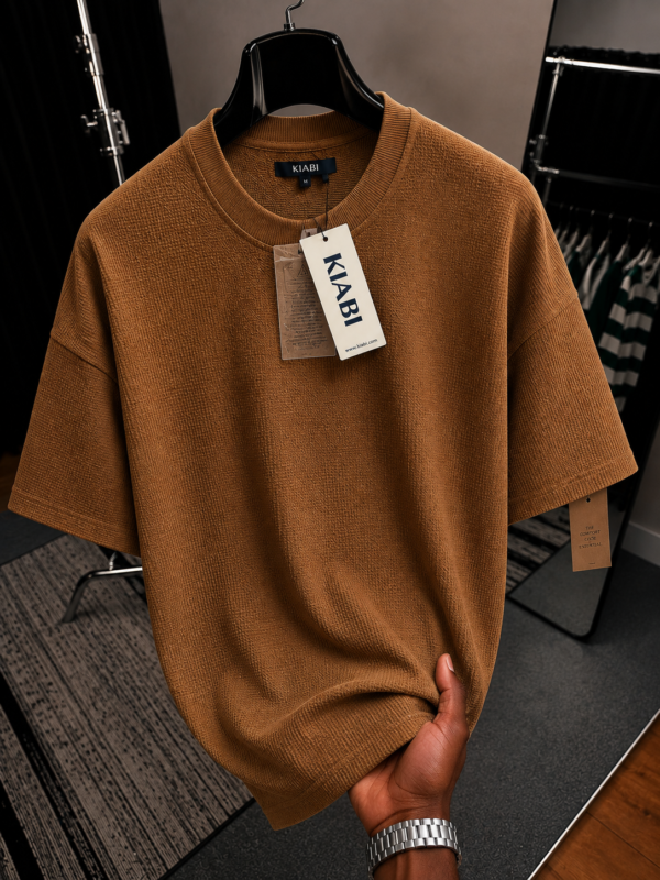 Premium Waffle Drop Shoulder