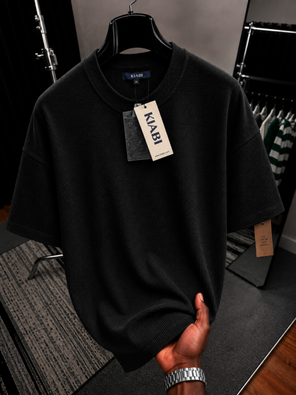 Premium Waffle Drop Shoulder