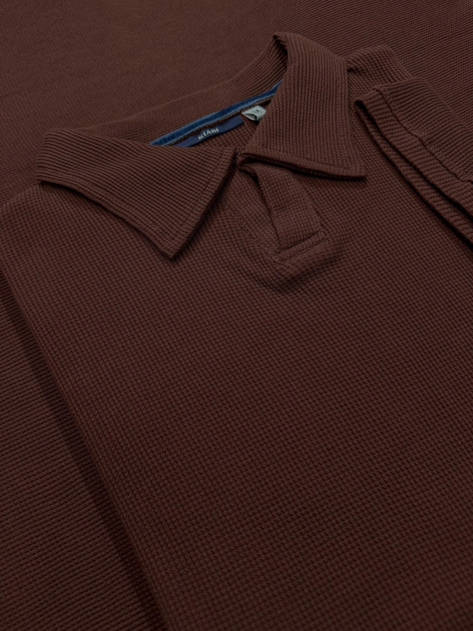 Premium Waffle Cuban Polo - Image 2