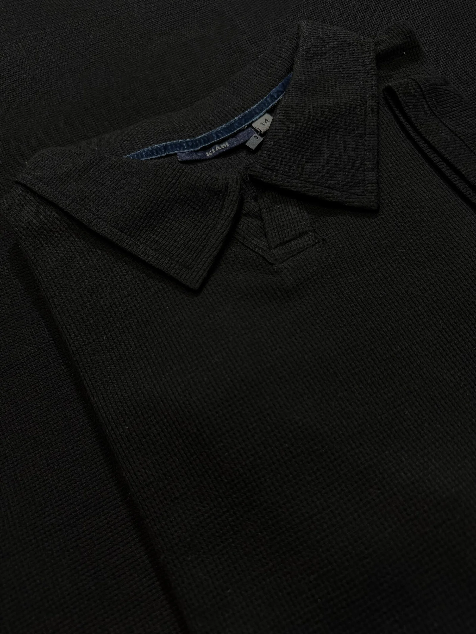 Premium Waffle Cuban Polo - Image 2
