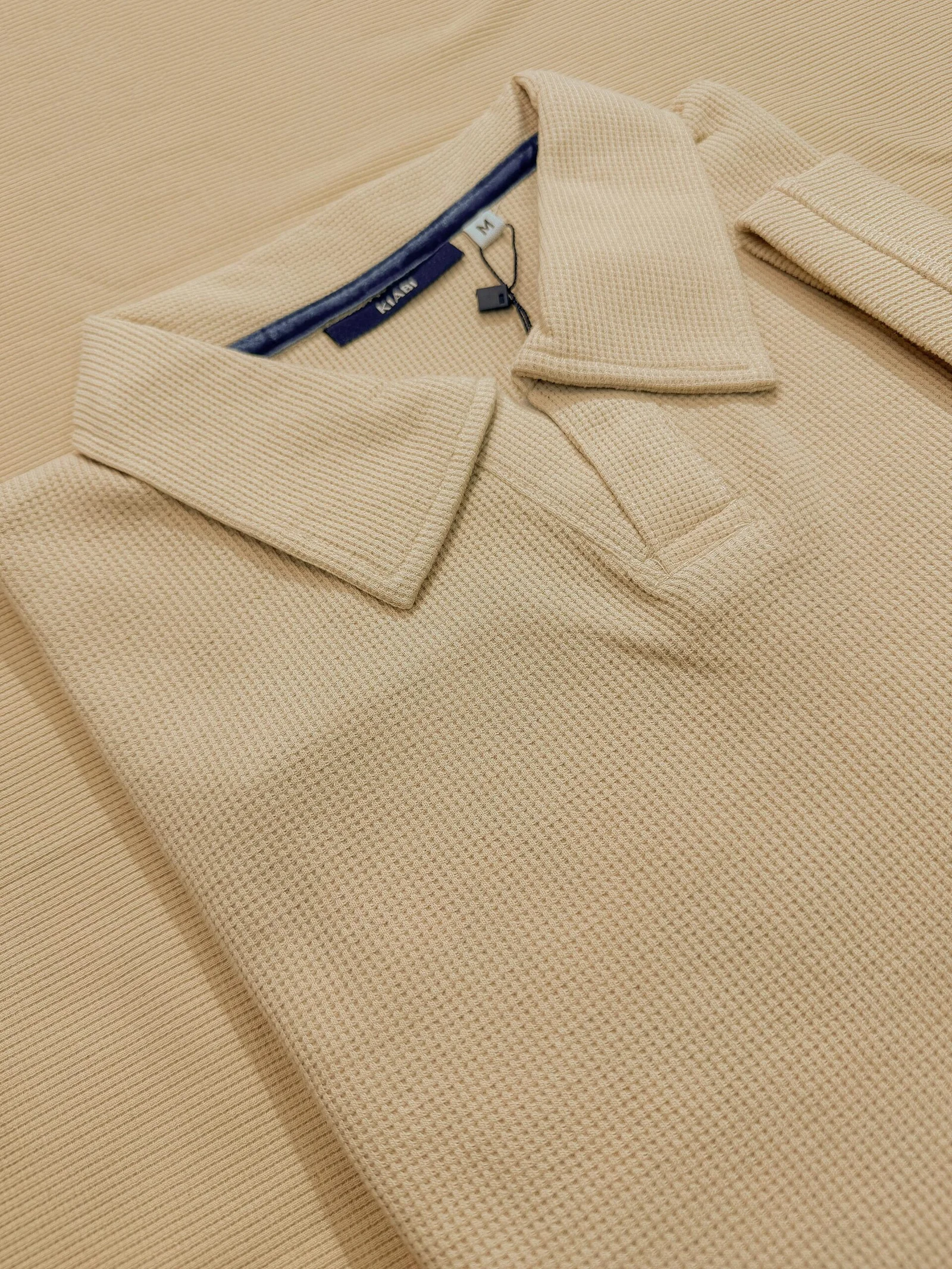 Premium Waffle Cuban Polo - Image 2