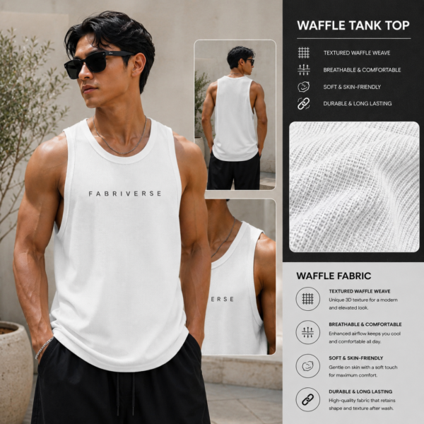 Premium Waffle Tank Top