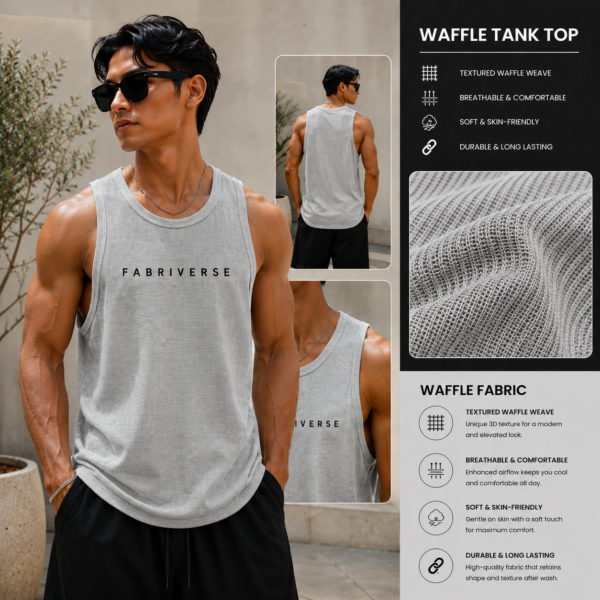 Premium Waffle Tank Top