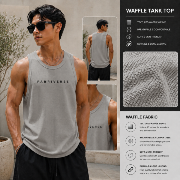 Premium Waffle Tank Top