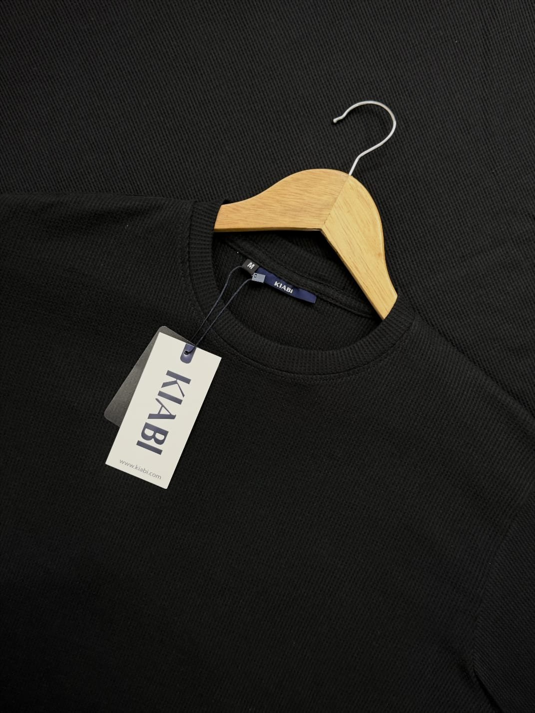 Premium Waffle Full Sleeve Tee - Image 2